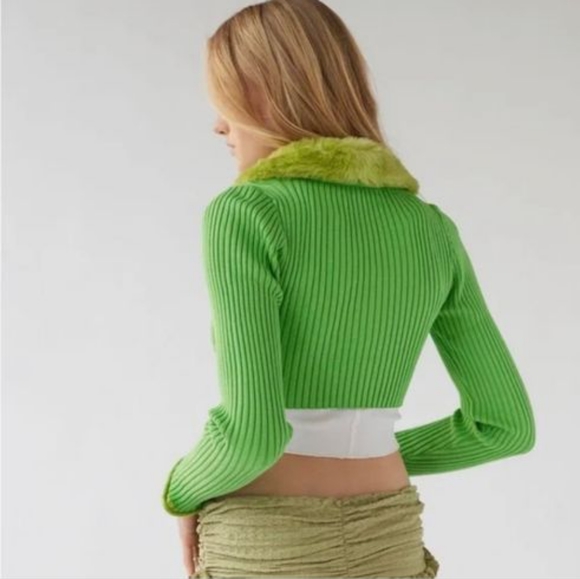 UO Cropped Cardi - Picture 2 of 3